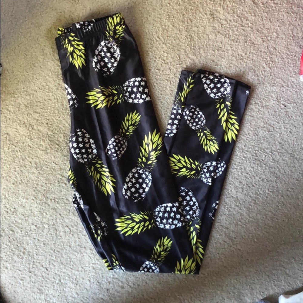 Pineapple leggings